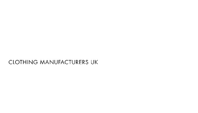We can mass produce all of your clothing.