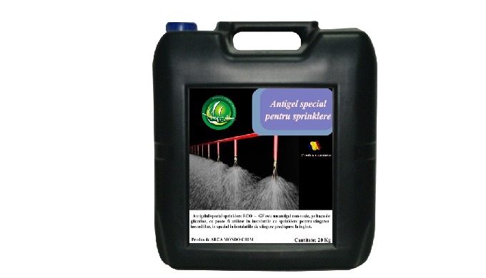 Antigelul special pentru sprinklere ECO – GF Arca Lux este un antigel non-toxic, pe baza de glicerin...