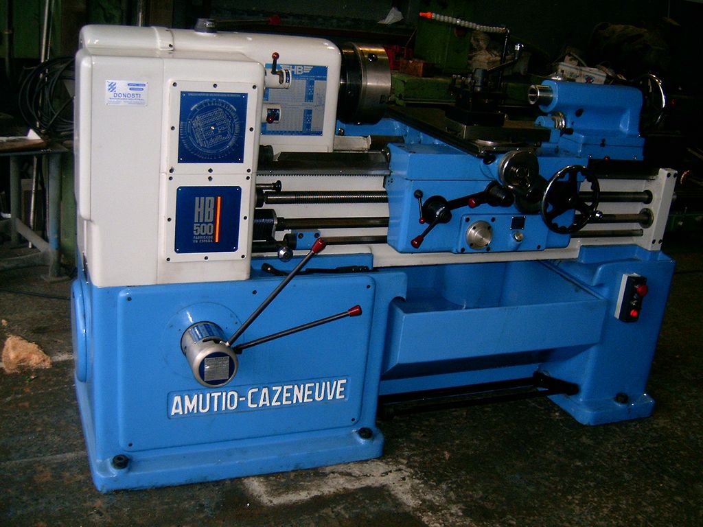 LATHE CAZENEUVE HB500 OF 750-REBUILT