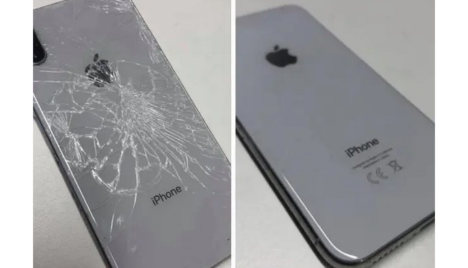 Técnica de láser, cambio cristal trasero, tapa de cristal trasera, para cualquier modelo de iphone. ...