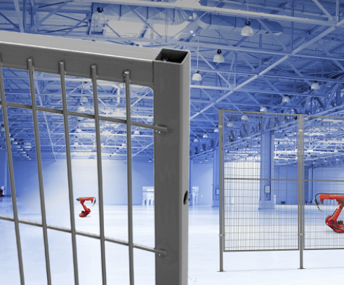 Maskinskydd av metall