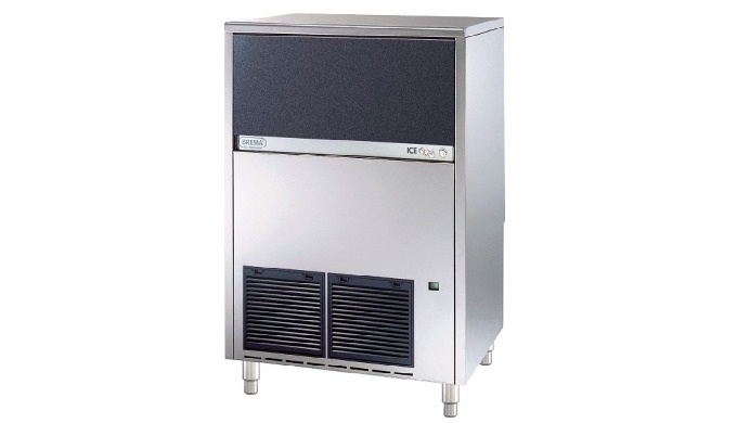 Bin Capacity : 55 Kg.Air cooled system.Stainless steel exterior with corrosion free base Dim:738 x 6...