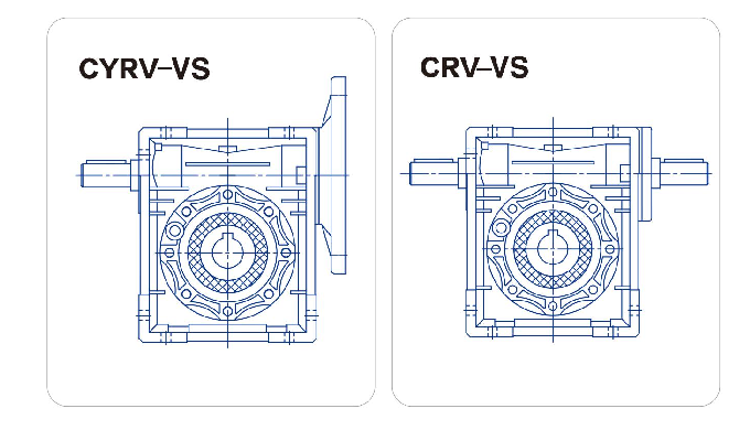 CHENYUE Single Output Shaft Matching for Worm Gearbox NMRV030/ RW030 /VF030