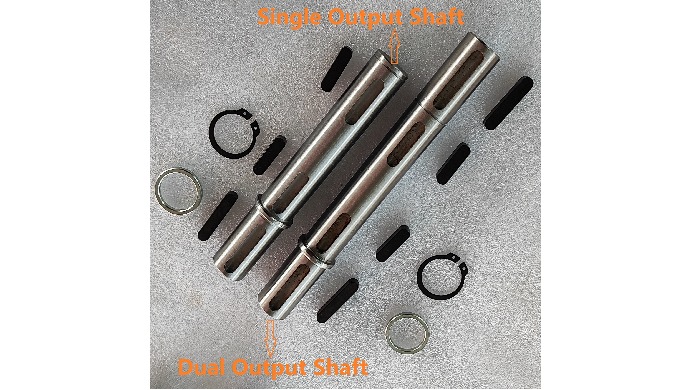 CHENYUE Single Output Shaft Matching for Worm Gearbox NMRV040/ RW040 /VF040
