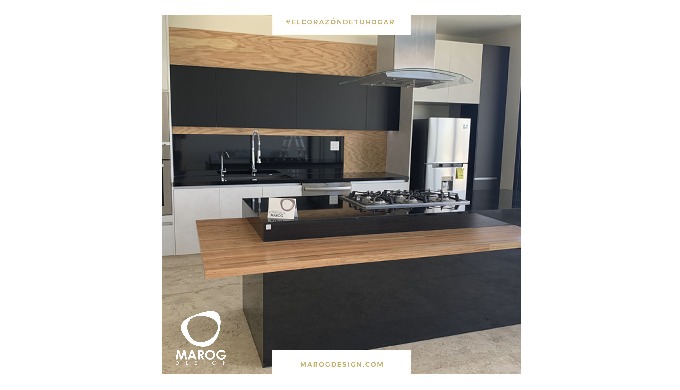 Cocina Integral de uno de nuestros clientes.