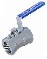 1-PC Ball Valve, Reduced Bore, 1000 PSI
