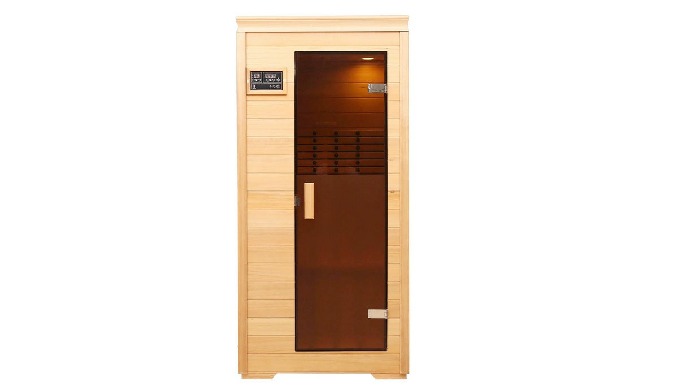 Model No: JX-R001 Name: Home Sauna Room Wood Material: New Zealand Pine/Hemlock/Red Cedar Control Sy...