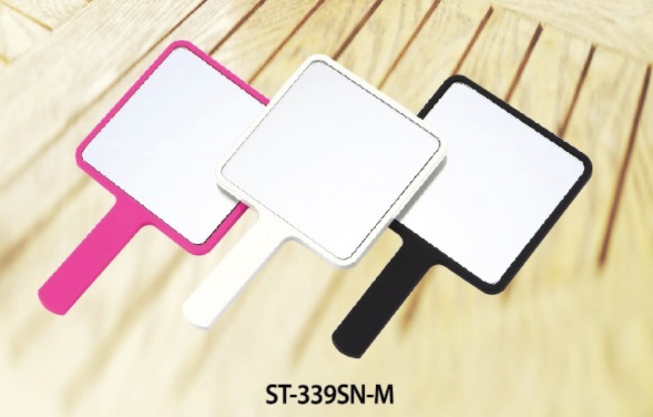 Simple square hand mirror Simple and practical design Square and corner rounding design