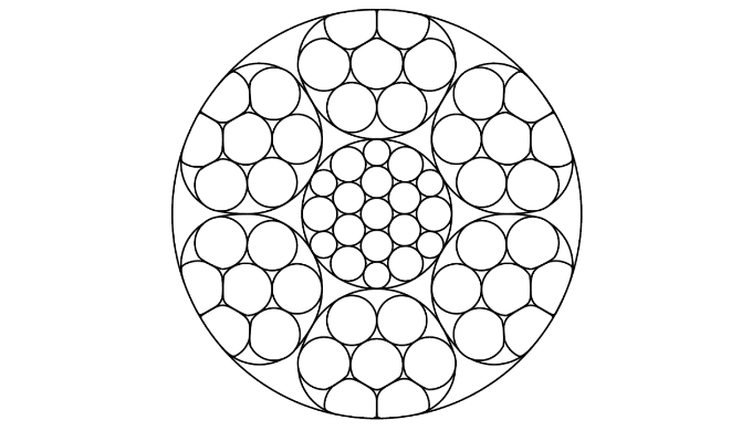 Bespiel Drahtseile gehämmert 2D