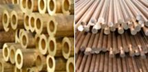 Kupferbleche, Kupferrohre, Kupferstangen, Messingprodukte, Zeichnungsprofile