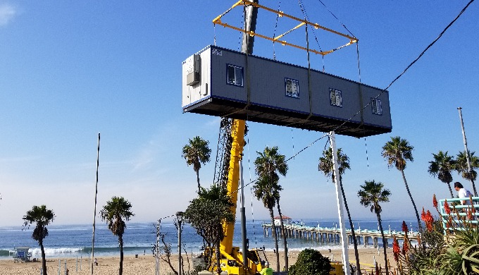 Flexible, ready-to-use office space for construction sites, businesses, gov...