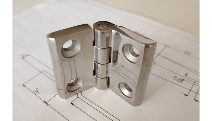 We produce stainless steel door hinge, using advanced forging and grinding technology, smooth surfac...