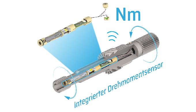 Unser universelles Sensorpaket macht aus Ihrem metallischen Bauteil einen integrierten Kraft- und Dr...