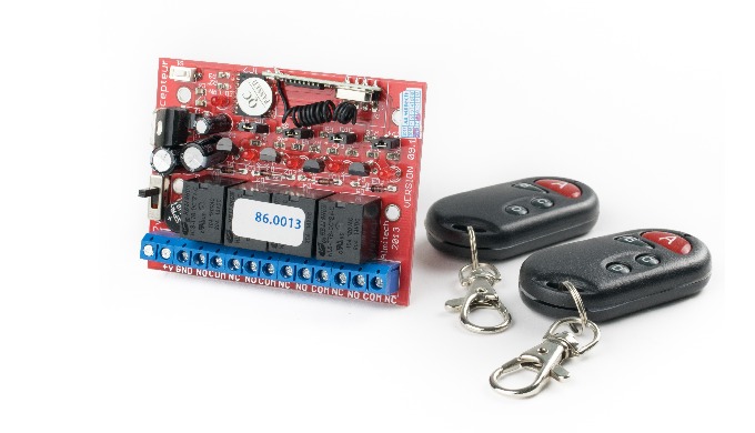 presentation: Le récepteur radio R4C a 4 canaux est basé sur une technologie a rolling code, Il couv...