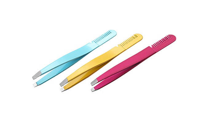 Designed for precision grooming, this tweezer offers a firm grip and fine control for eyebrow or fac...