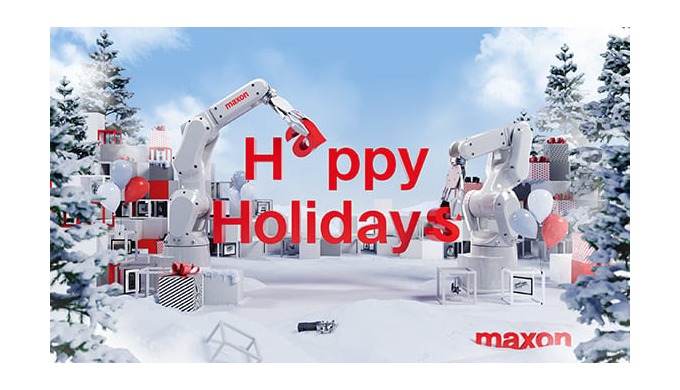 maxon w&uuml;nscht fr&ouml;hliche Festtage!