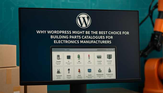 Why WordPress Might Be the Best Choice for Building Parts Catalogues for Electronics Manufacturers