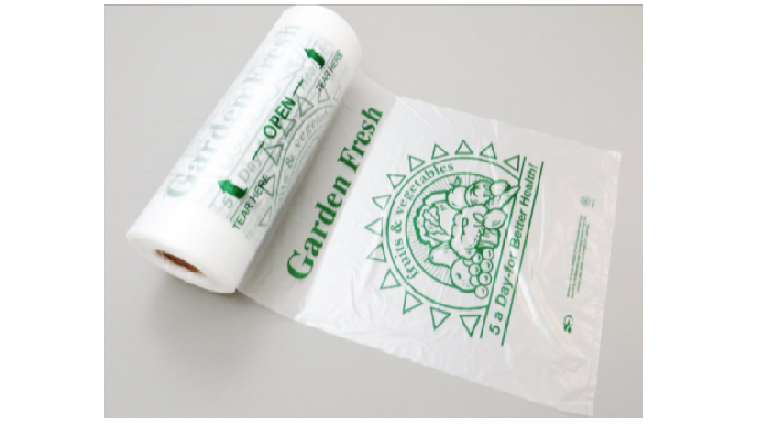 Flat bags on roll also known as Food bag on roll, flat roll bag, Produce bag, Fruit bag, Freezer bag...