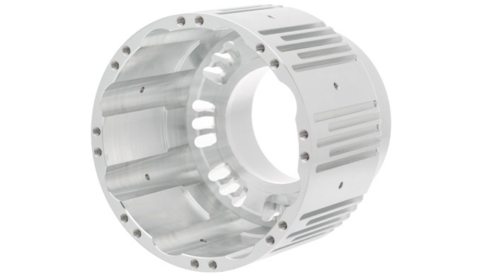 Bearbeitung gebohrt gedreht gefräst gewindegeschnitten Material Aluminium