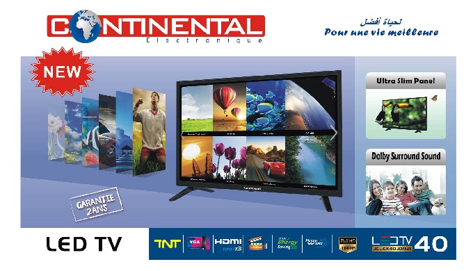 ALED TV 43 4K ULTRA HD 08GO ROM 01GO RAM TNT WIFI USB ANDROID 9.0