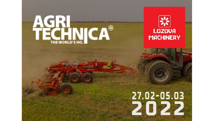LOZOVA MACHINERY примет участие в AGRITECHNICA-2022