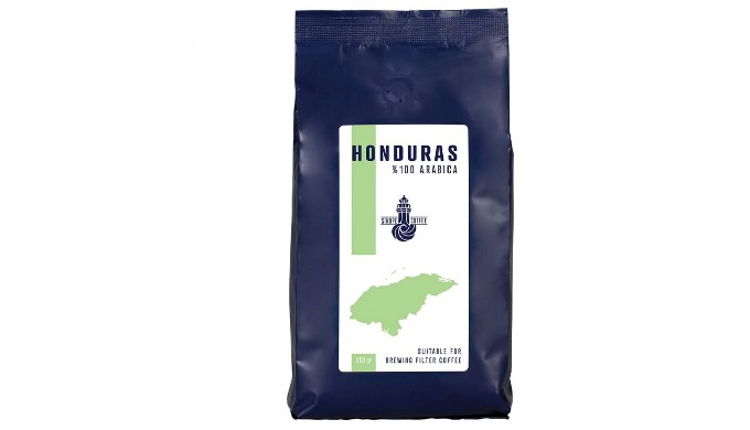Honduras Filtre Kahve, Arabica türü yüksek elek kaliteli kahve çekirdeklerinden üretilir, özel tek y...