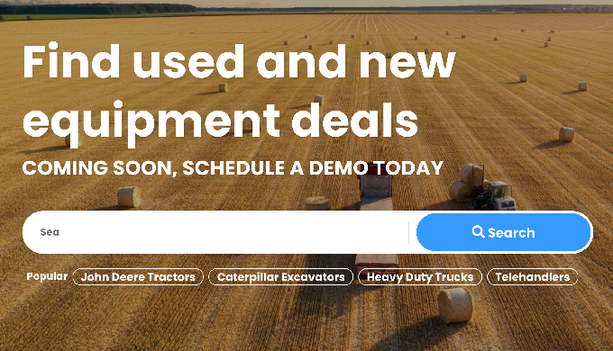 Agricultural equipment location and listing services.