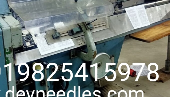Sir. We are manufacturers of needles and parts for all types of book sewing machine which is below, ...