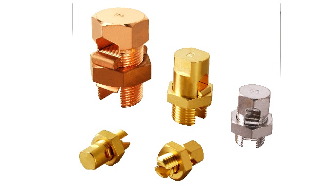 Split Bolt Connectors are manufactured from Brass, Copper, Aluminiuml. Split Bolts provide convenien...