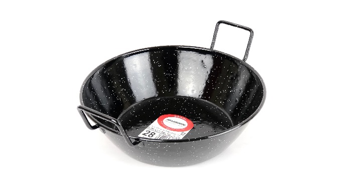 Producción de paellas, sartenes, barbacoas, etc.