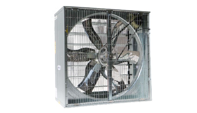 50" Galvanized Box Fan / Nagative Pressure Fan / Axial Fan / Ventilation for Greenhouse, Pig Farm, Warehouse