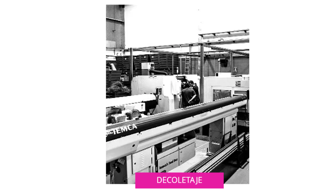 Decoletaje: Mecanizado en serie Decoletamos gran variedad de materiales (latón, aceros, bronce, ...)...