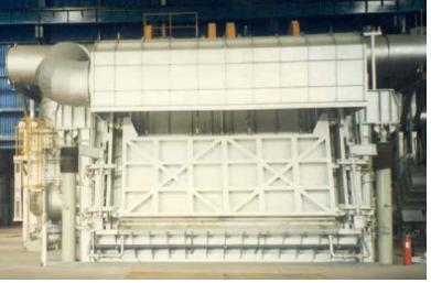 TILTING TYPE AL. MELTING FURNACE
