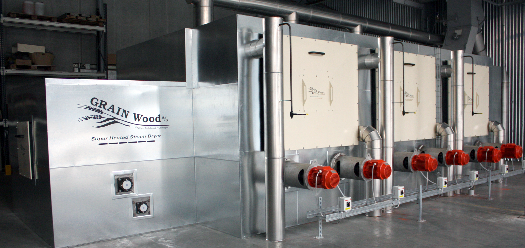 Drying - GRAINAS Superheated Steam Dryer