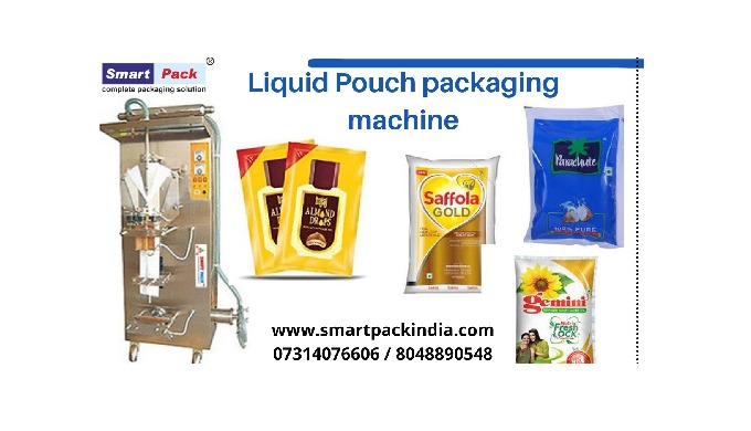 Liquid Pouch packaging machine Call:- 0731-4076606 / 7089062266 Website :- www.smartpackindia.com Li...