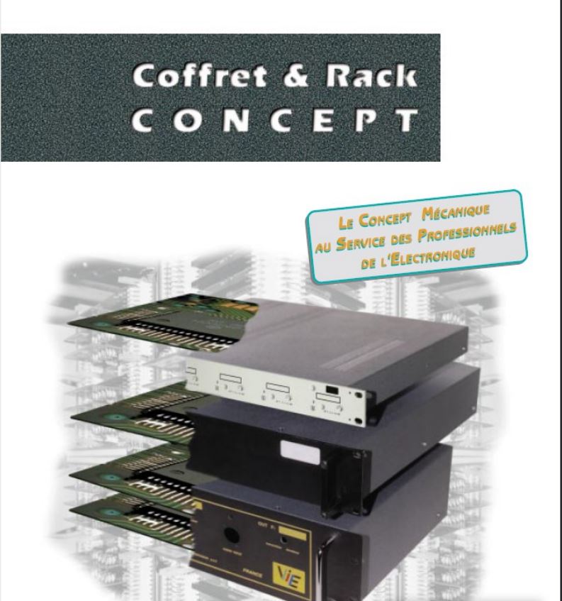 Coffret et rack CONCEPT
