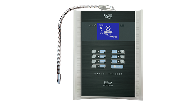 1. Offer 3 types of water; Acidic water, Alkaline water, Purified water 2. Use 2 types of filter; Co...