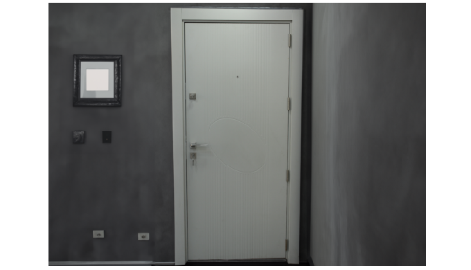 Porte de passage à âme tubulaire de 35 et 40 mm d’épaisseur. Pour usage porte d’entrée. Cadre et de ...
