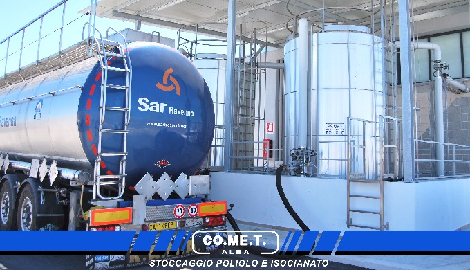 STOCCAGGIO POLIOLO ISOCIANATO