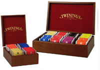 Wooded tea box