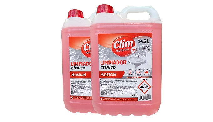 Limpiador cítrico antical. Caja 2 garrafas 5L. Es un limpiador especial par...