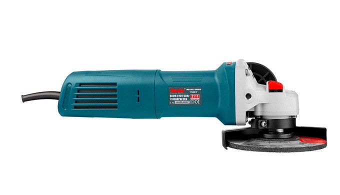 Mit dem Ronix 3111 Mini-Winkelschleifer wird das Schneiden, Schleifen, Schleifen und Polieren mit ma...