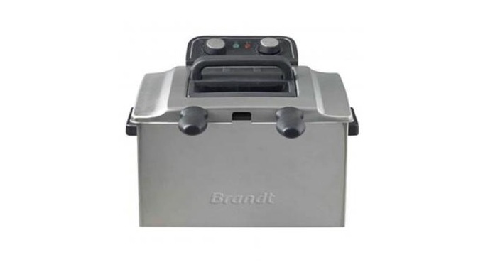 Image01 : FriteuseFRI2202E - acier inoxydable - Friteuse XXL ! - Un entretien simplifié - Large fenê...