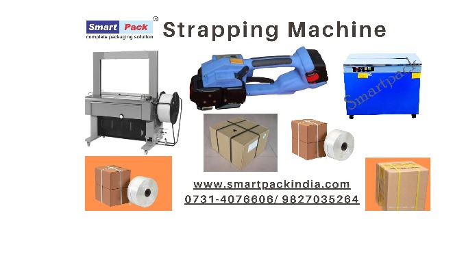 Strapping Machine Website:- www.smartpackindia.com Contact:- 0731-4076606 / 7089062266 Strapping Mac...