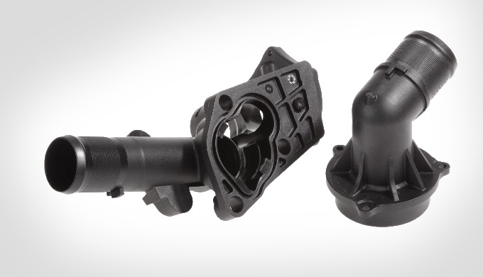 Plastic components and parts for the automotive industry