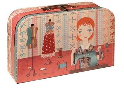 Children´s suitcase 35cm tailor, Chupikova collection