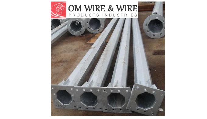 Om Wire & Wire Products Industries designs and manufactures a wide range of Octagonal Poles, for...