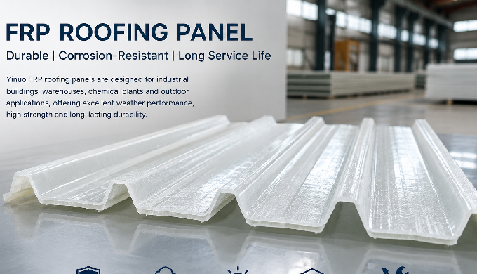 FRP Roofing Panels are lightweight, corrosion-resistant and weather-resistant roofing materials wide...