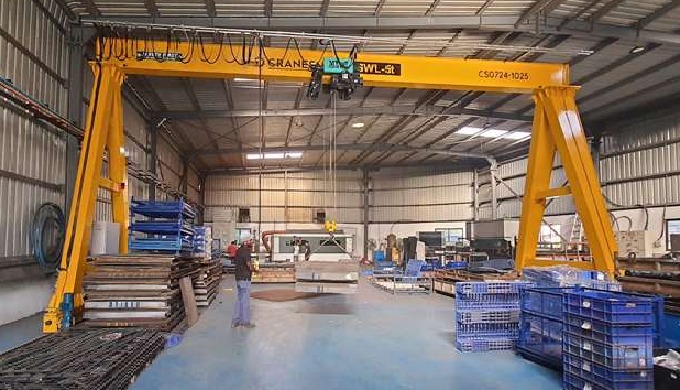 Gantry and Goliath Cranes for Flexible Heavy-Duty Material Handling Cranesmith Services Private Limi...