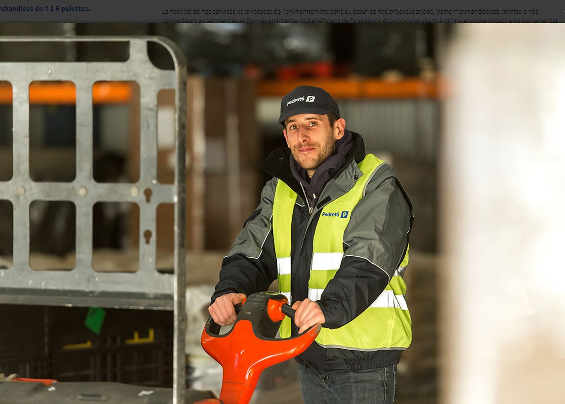 PEDRETTI, spécialiste en transport de marchandises, vous propose une gamme complète de prestations p...
